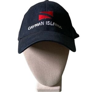 Blue Cotton Cayman Islands Souvenir Cap One Size Unisex